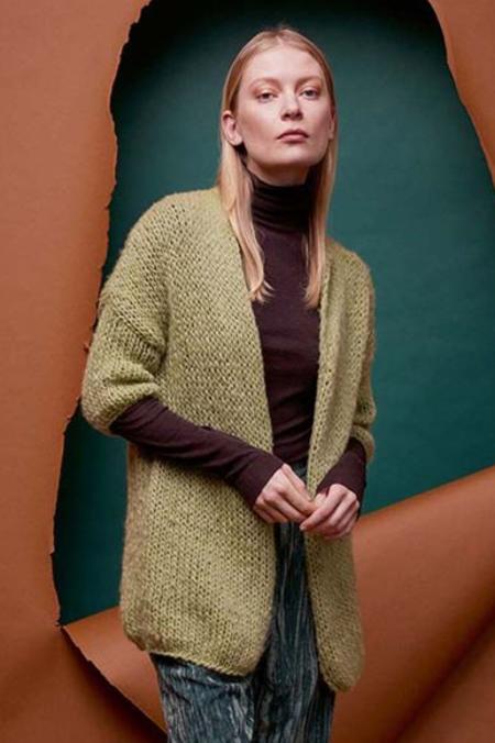 Anleitung Nr. 18881 Jacke "Jenna" aus Avalon (Lang Yarns)