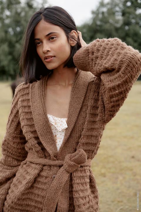 Anleitung Nr 16181 Jacke aus Alta Moda Alpaca