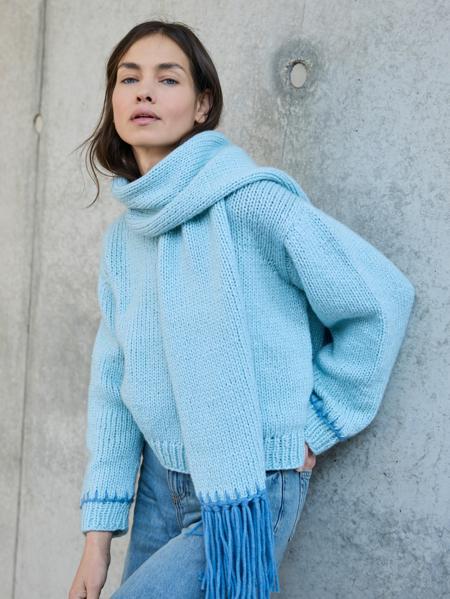 Anleitung Nr. 18906 Pullover aus Winter Softness