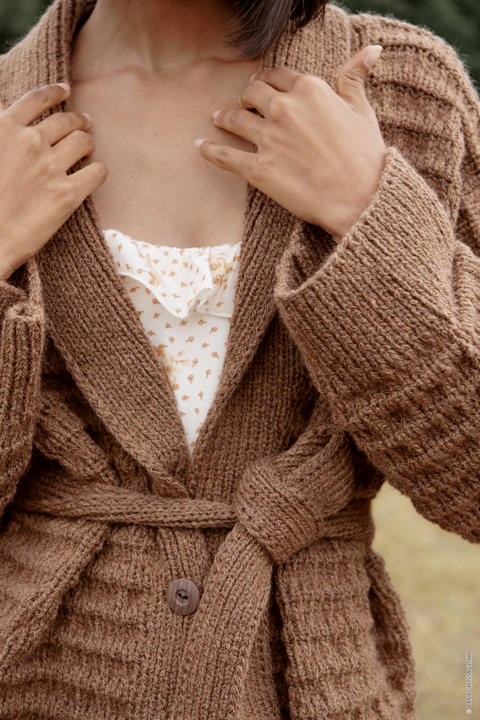 Anleitung Nr 16181 Jacke aus Alta Moda Alpaca