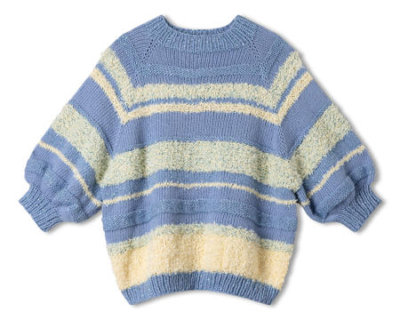 Anleitung Nr. 19482 Top-Down Pullover aus Frizzante, Summer Softness & Glamour