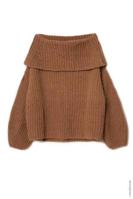 Anleitung Nr. 19072 Halbpatent-Pullover aus Nebbia
