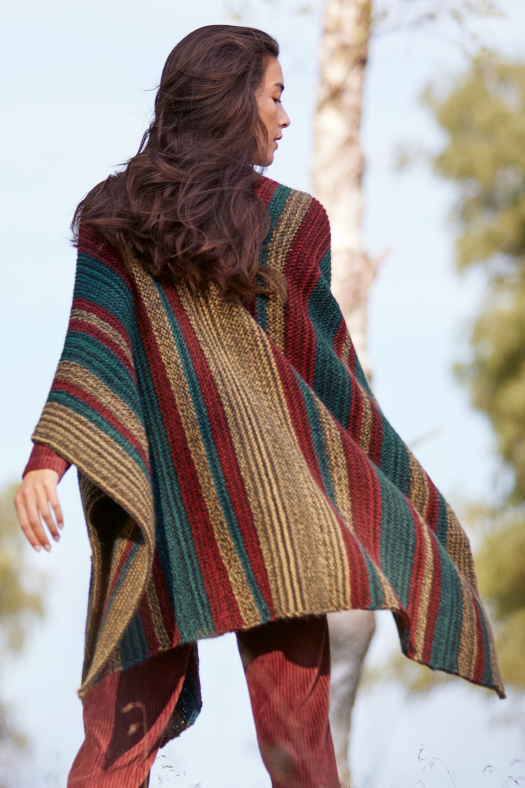Anleitung Nr. 16013 Poncho aus Duetto Classico