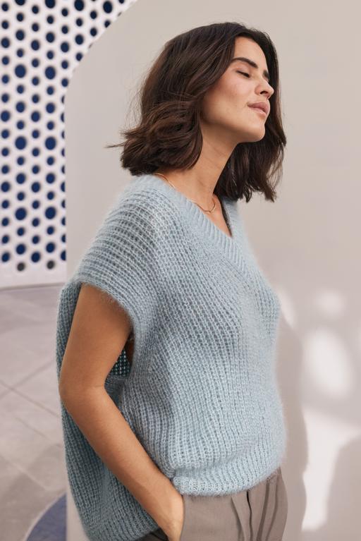 Anleitung Nr. 16523 Shirt aus Ecopuno & Silkhair