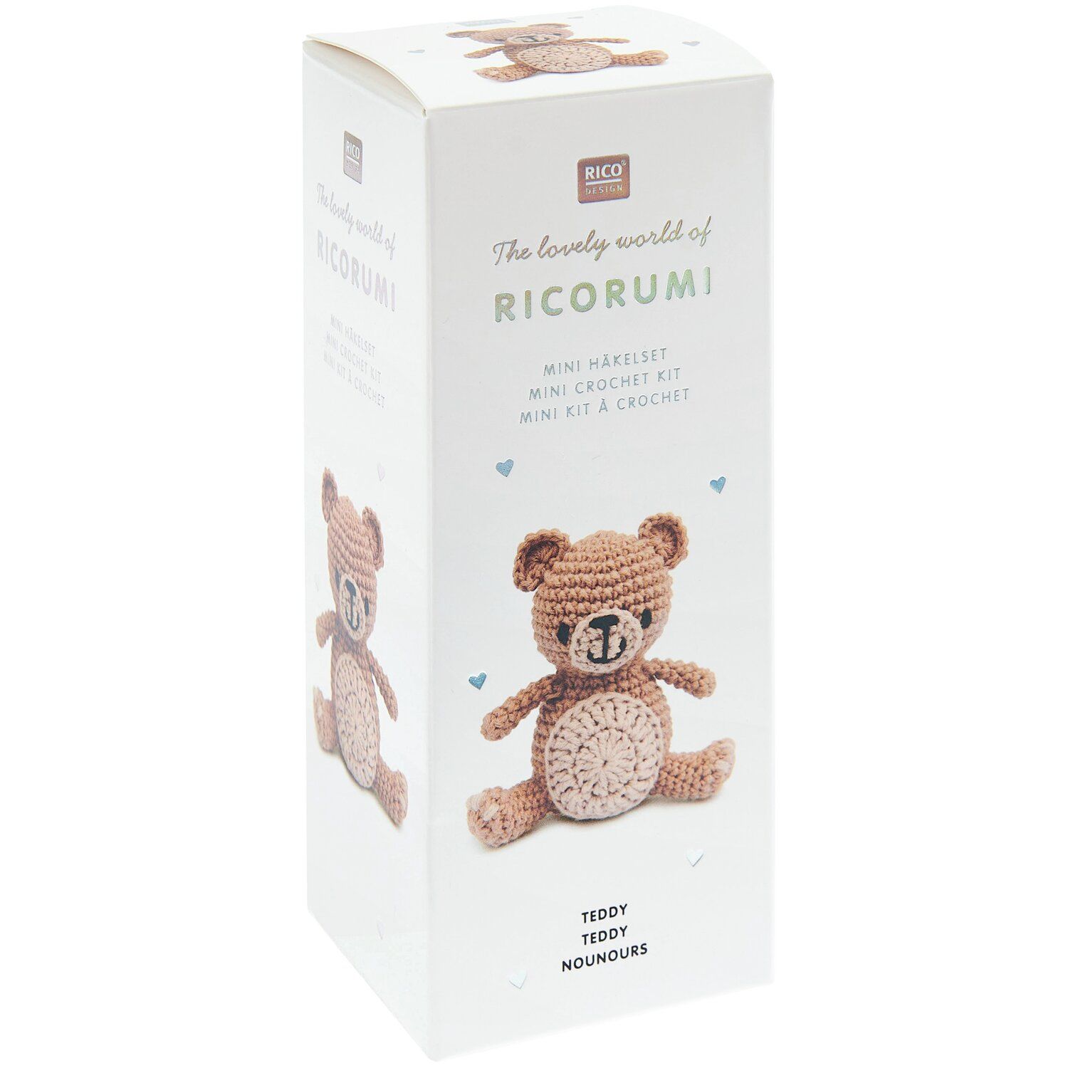 Ricorumi Mini Easy Häkelset – Teddy (Rico Design)