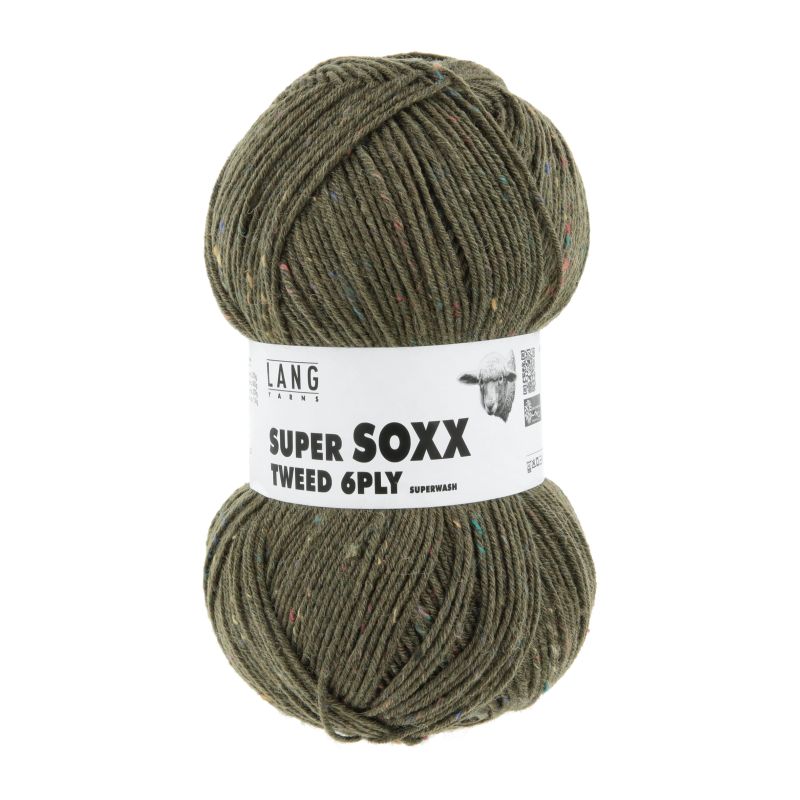 1137.0099  krokodilgrün (Super Soxx Tweed 6-fach)