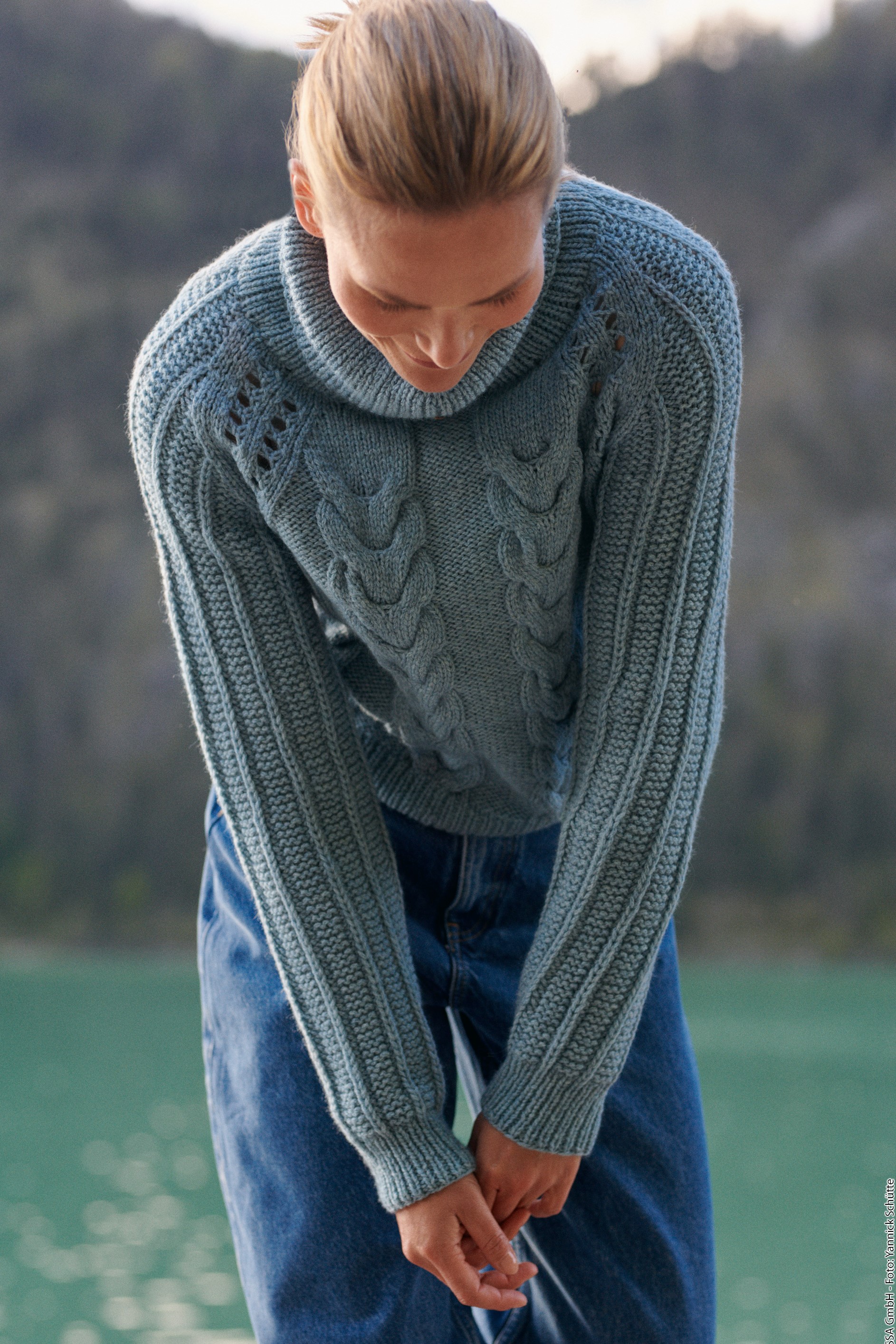 Anleitung Nr 16186 Pullover aus Alta Moda Alpaca