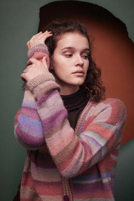 Anleitung Nr. 18884 Jacke "Shirley" aus Aurora (Lang Yarns)