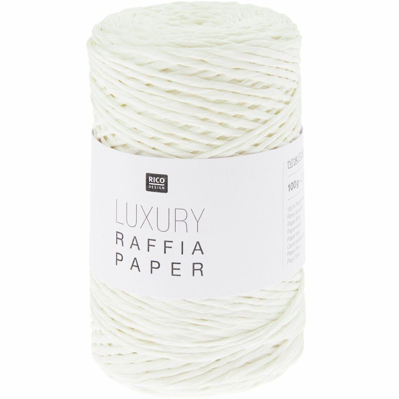 01 weiß (Luxury Raffia Paper)
