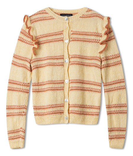 Anleitung Nr. 19464 Cardigan aus Ecopuno, Tencellino & Filo Paillettes