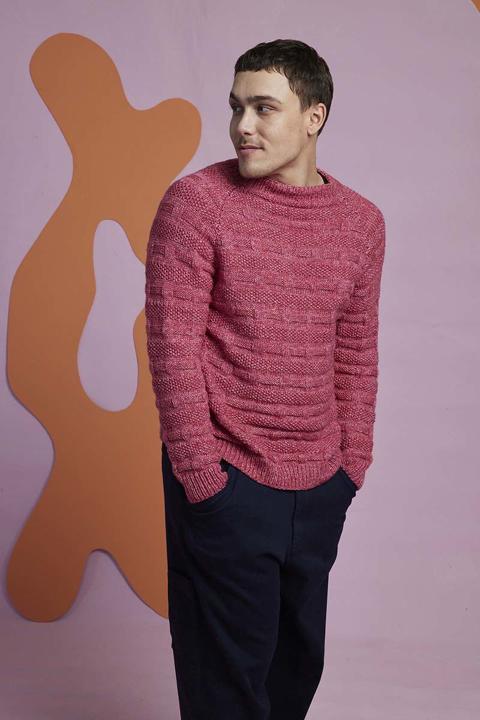 Anleitung Nr 17706 Herrenpullover "Dan" aus Fortuna