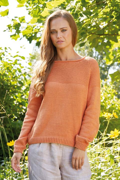 Anleitung Nr. R15380 Pullover "Camilla" aus Summerlite DK