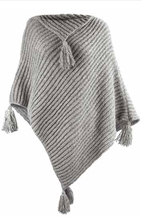 Anleitung Nr. 16985 Poncho aus Air (Lang - wooladdicts)