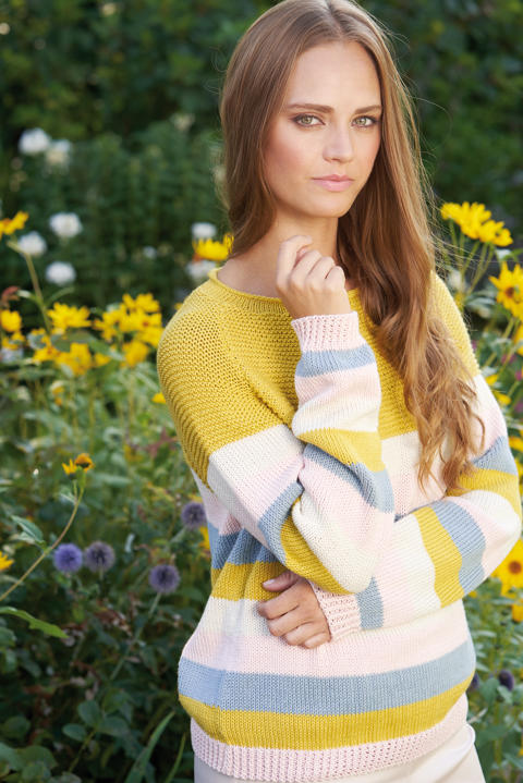Anleitung Nr. R15380 Pullover "Camilla" aus Summerlite DK