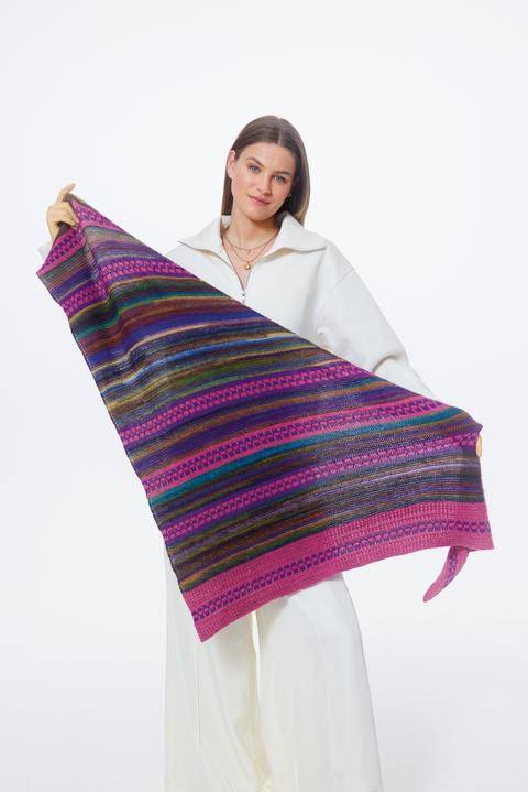 Anleitung Nr. 17595 Dreieckstuch aus Colorissimo & Ecopuno