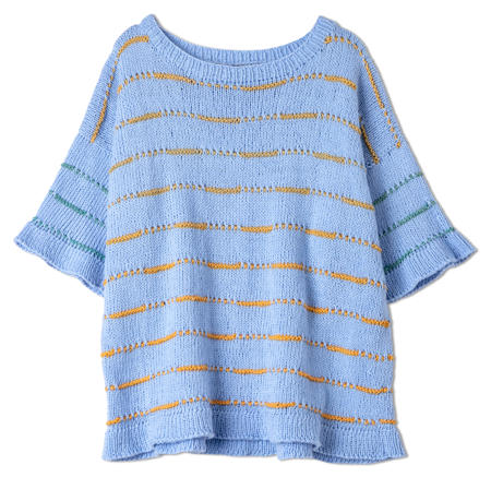 Anleitung Nr. 19483 Top-Down Shirt aus Cotonella