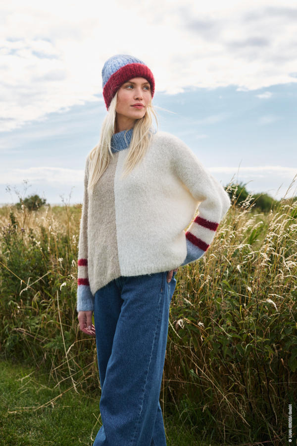 Anleitung Nr. 17865 Mütze aus Natural Alpaca Lungo & Ecopuno