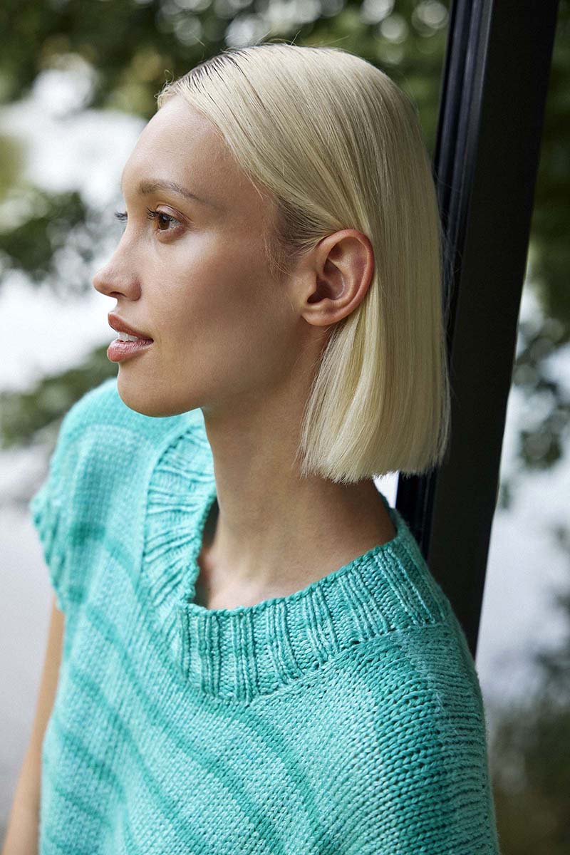 Anleitung Nr. 18339 Pullunder Top Down "Flow of Life" aus Glow (Lang Yarns)