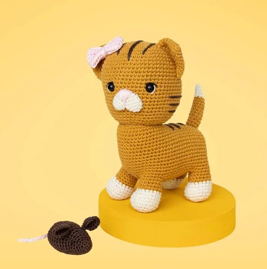 Katze & Maus Amigurumikit (Scheepjes)