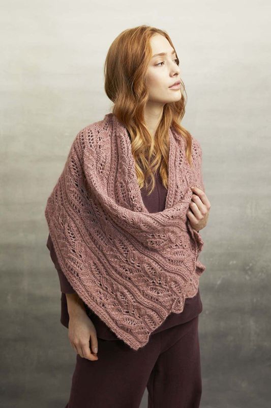 Anleitung Nr. 18557 Stola aus Enya (Lang Yarns)