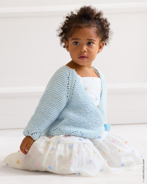 Anleitung Nr. 18699 Wickeljacke aus Soft Cotton