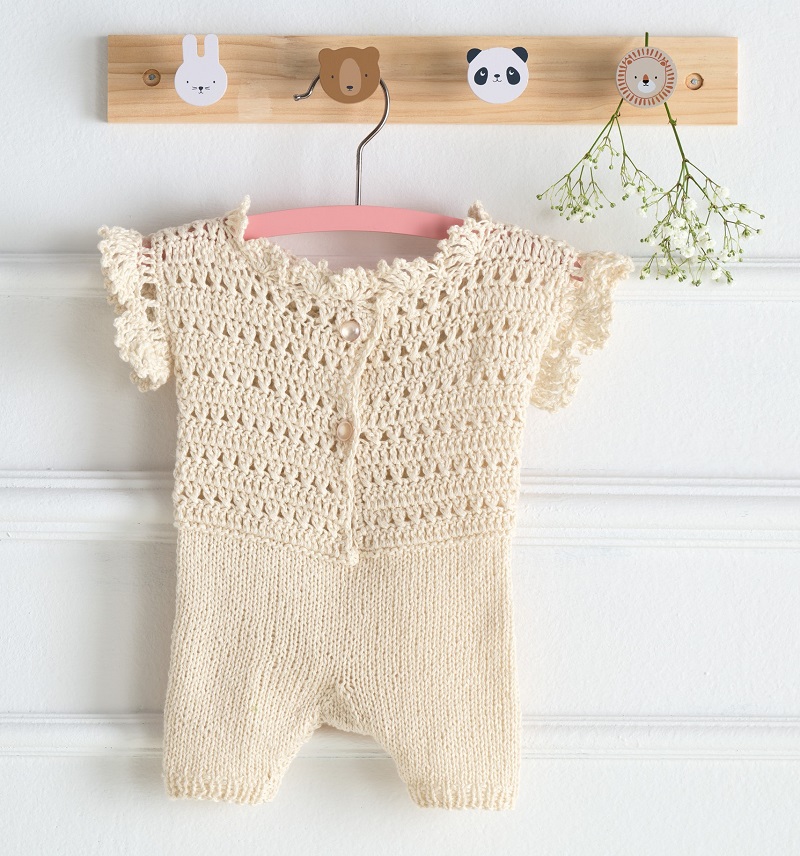 Anleitung Nr. 19622 Einteiler aus Summer Cashmere (Lana Grossa)