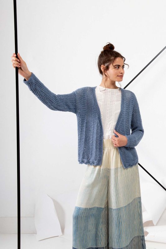 Anleitung Nr. 19291 Jacke aus Liza (Lang Yarns)