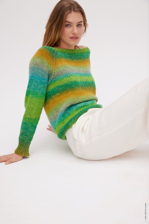 Anleitung Nr. 17344 Pullover aus Cotonella