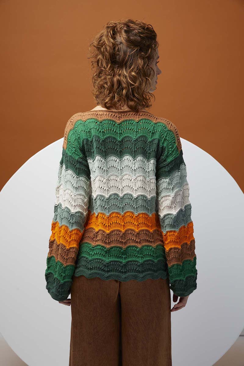 Anleitung Nr. 17458 Pullover aus Oceania