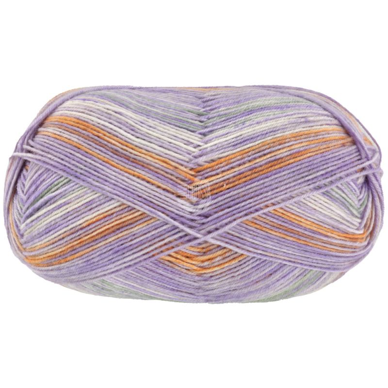 4116 Violett/Graulila/Rohweiß/Orange/Graugrün