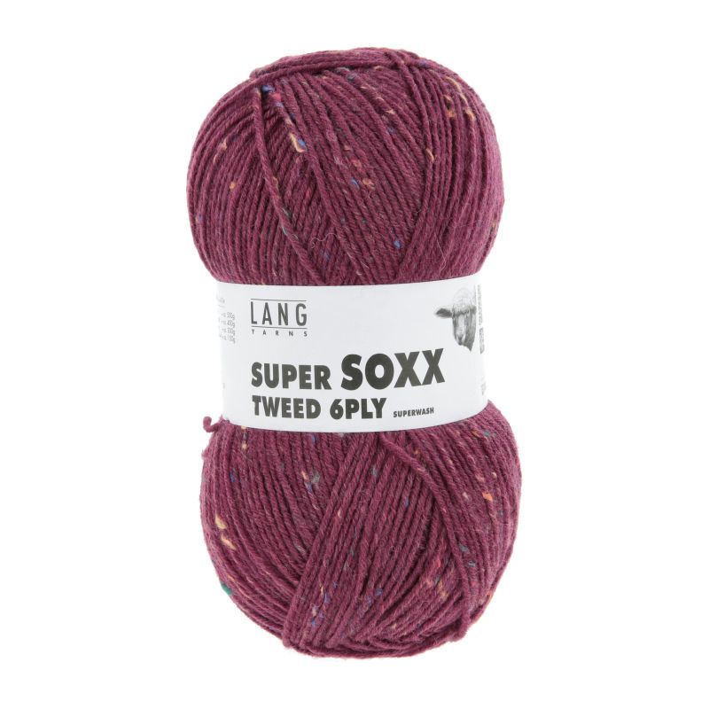 1137.0066 beere (Super Soxx Tweed 6-fach)