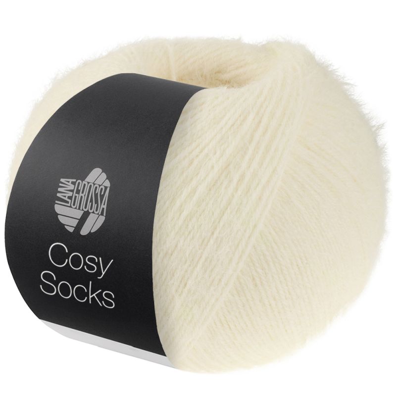 10 Weiß (Cosy Socks)