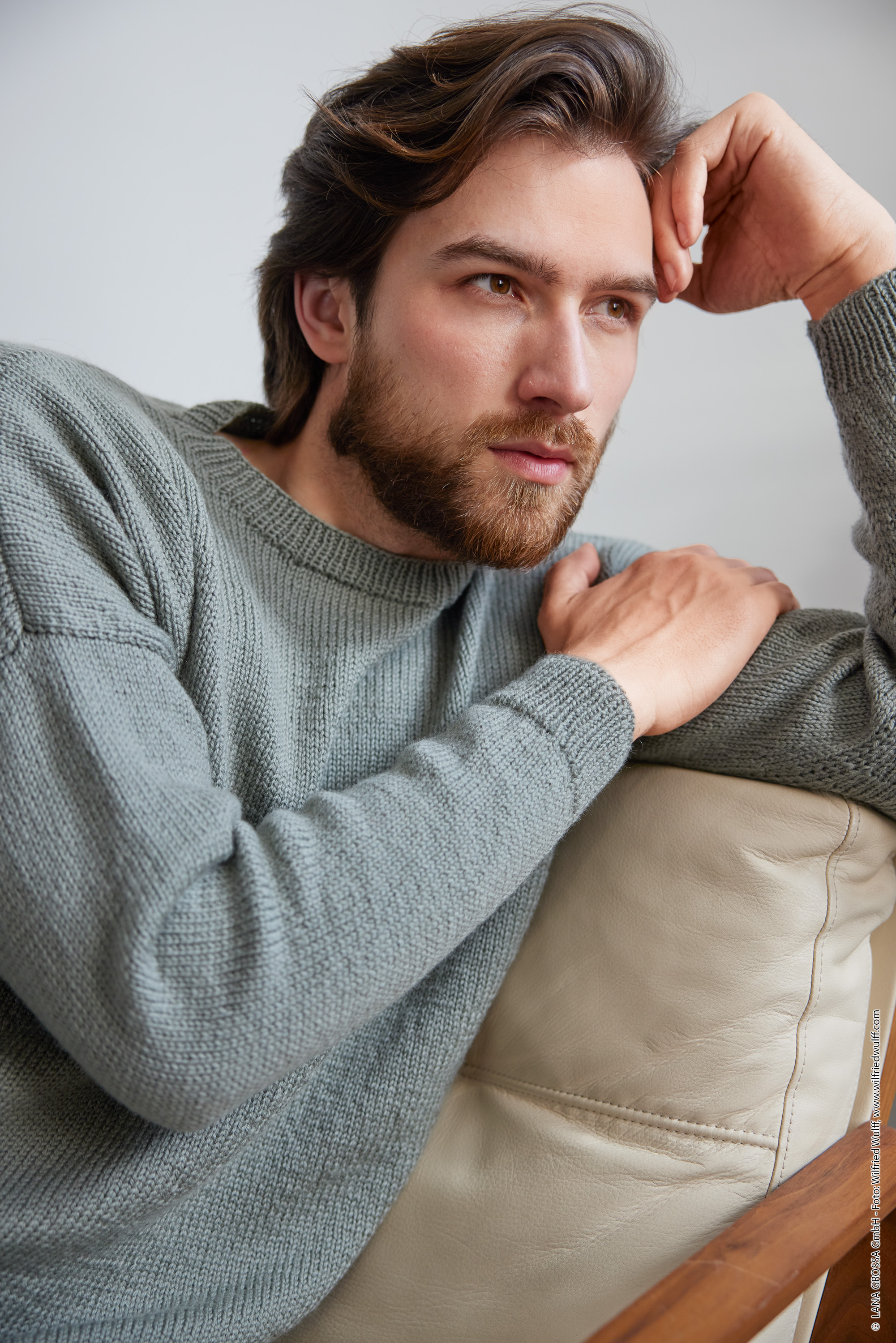 Anleitung Nr. 16033 Pullover aus Cool Wool Cashmere