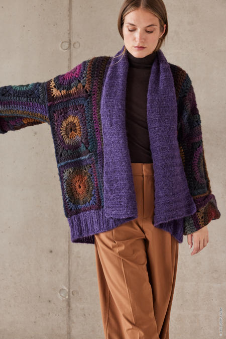 Anleitung Nr. 19000 Jacke aus Bomba & Alpaca Air II