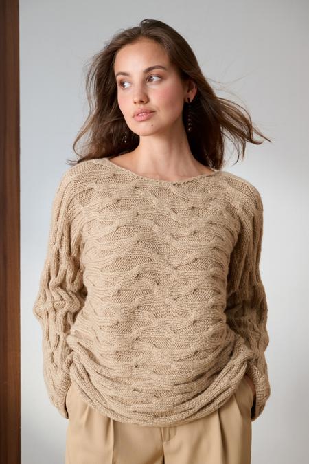 Anleitung Nr. 19173 Pullover aus Cool Merino