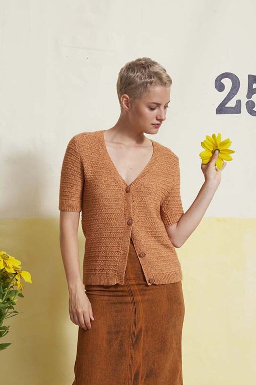 Anleitung Nr. 18377 Jacke "Colleen" aus Vaya (Lang Yarns)