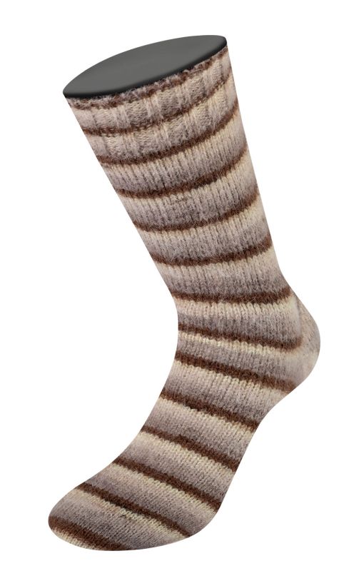 Cosy Socks Soft Stripes (Lana Grossa)