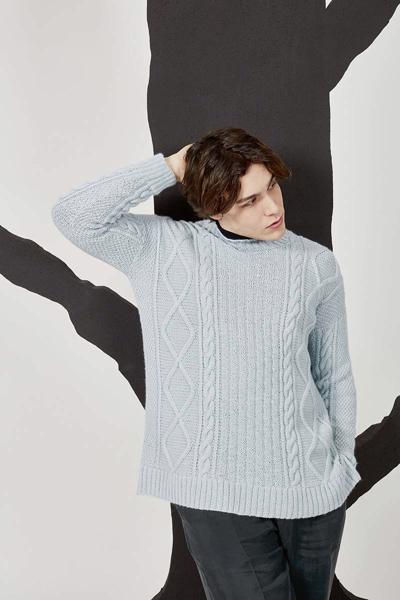 Anleitung Nr. 16718 Pullover unisex aus Aymara