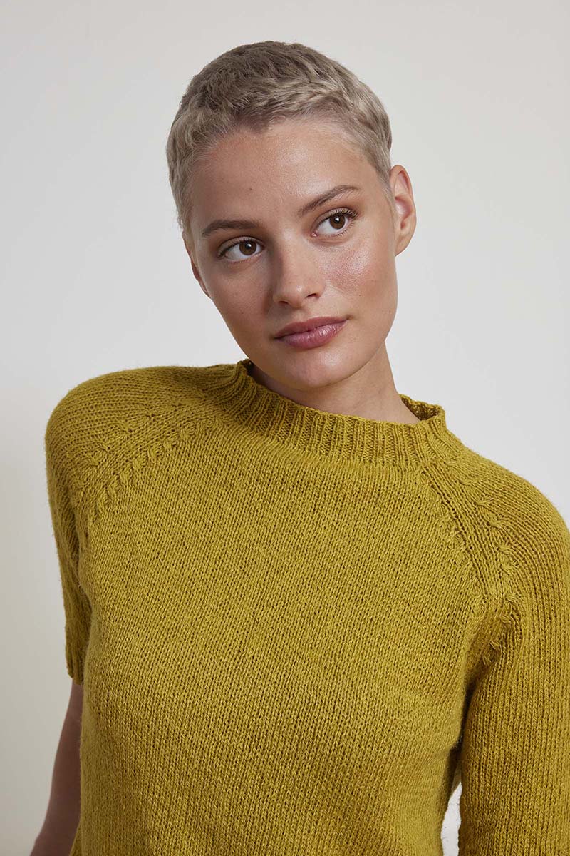 Anleitung Nr. 18387 Kurzarmpullover "Nieves" aus Ananas (Lang Yarns)