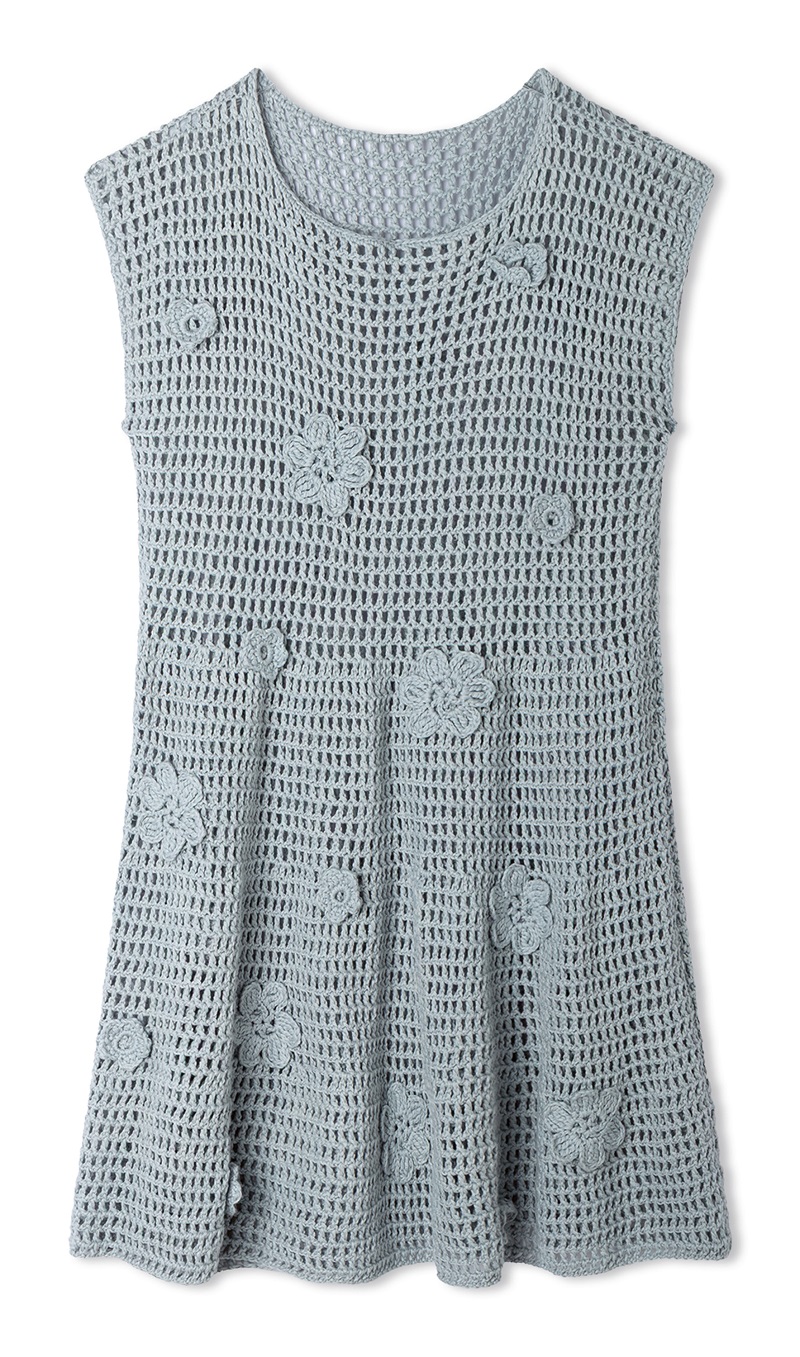 Anleitung Nr. 19566 Kleid aus Cotonella (Lana Grossa)