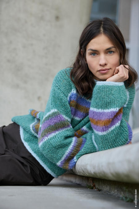 Anleitung Nr. 18913 Pullover aus Gigante & Alpaca Air II