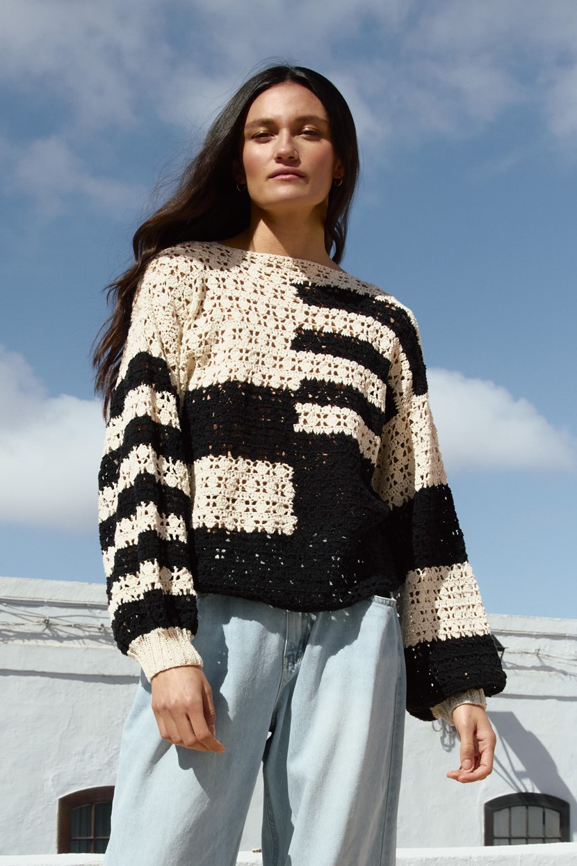 Anleitung Nr. 18621 Pullover aus Setapura