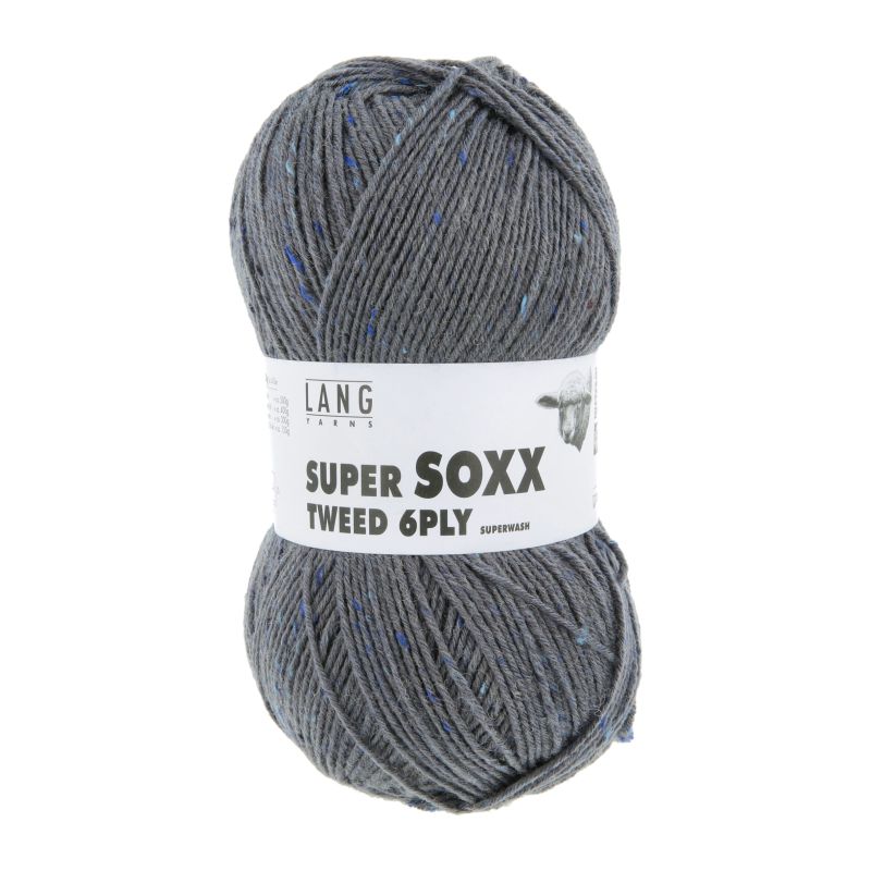 1137.0005 dunkelgrau (Super Soxx Tweed 6-fach)