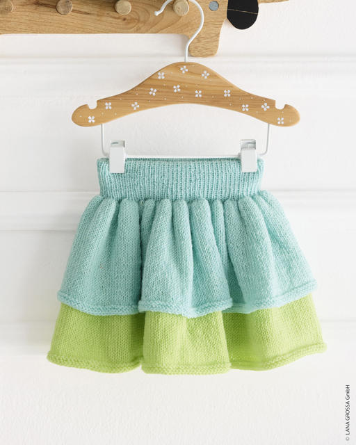 Anleitung Nr. 18672 Rock aus Cool Wool Baby