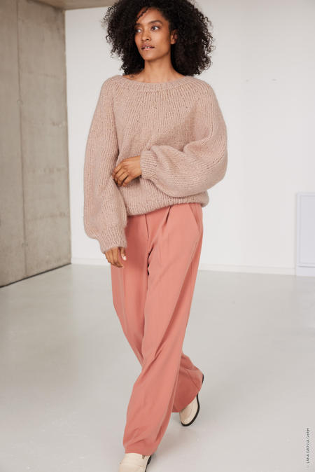 Anleitung Nr. 19013 Pullover aus Mohair di Gio & Glamour