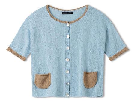 Anleitung Nr. 19457 Kurzarmjacke aus Filo Paillettes