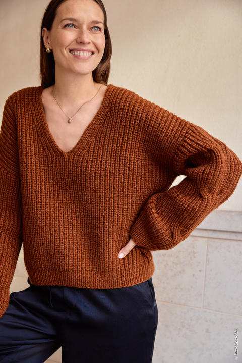 Anleitung Nr. 17729 Pullover aus Alta Moda Cashmere 16