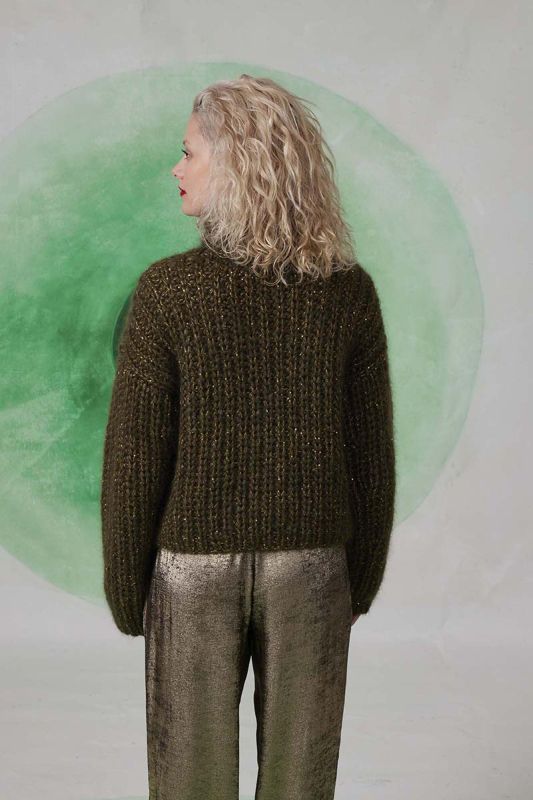 Anleitung Nr. 18212 Pullover aus Delizia und Paillettes (Lang Yarns)