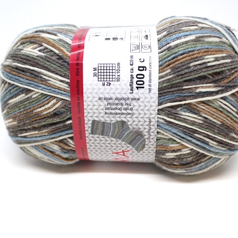 Fortissima Color 4-fach Sockenwolle (Schöller+Stahl))