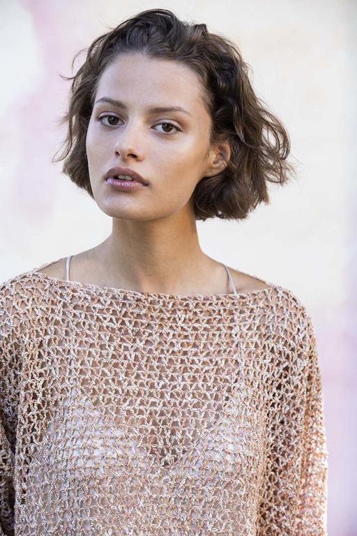 Anleitung Nr. 18472 Poncho aus Celeste (Lang Yarns)